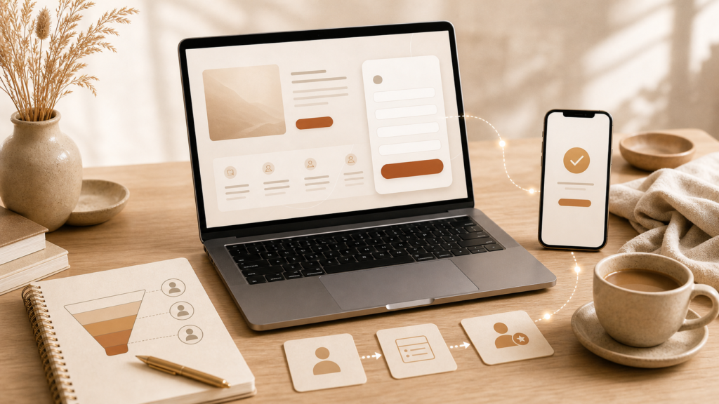 Landing pages para geração de leads