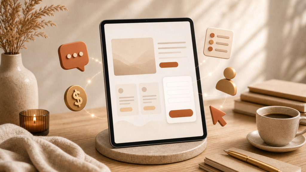 Serviços de design de landing page
